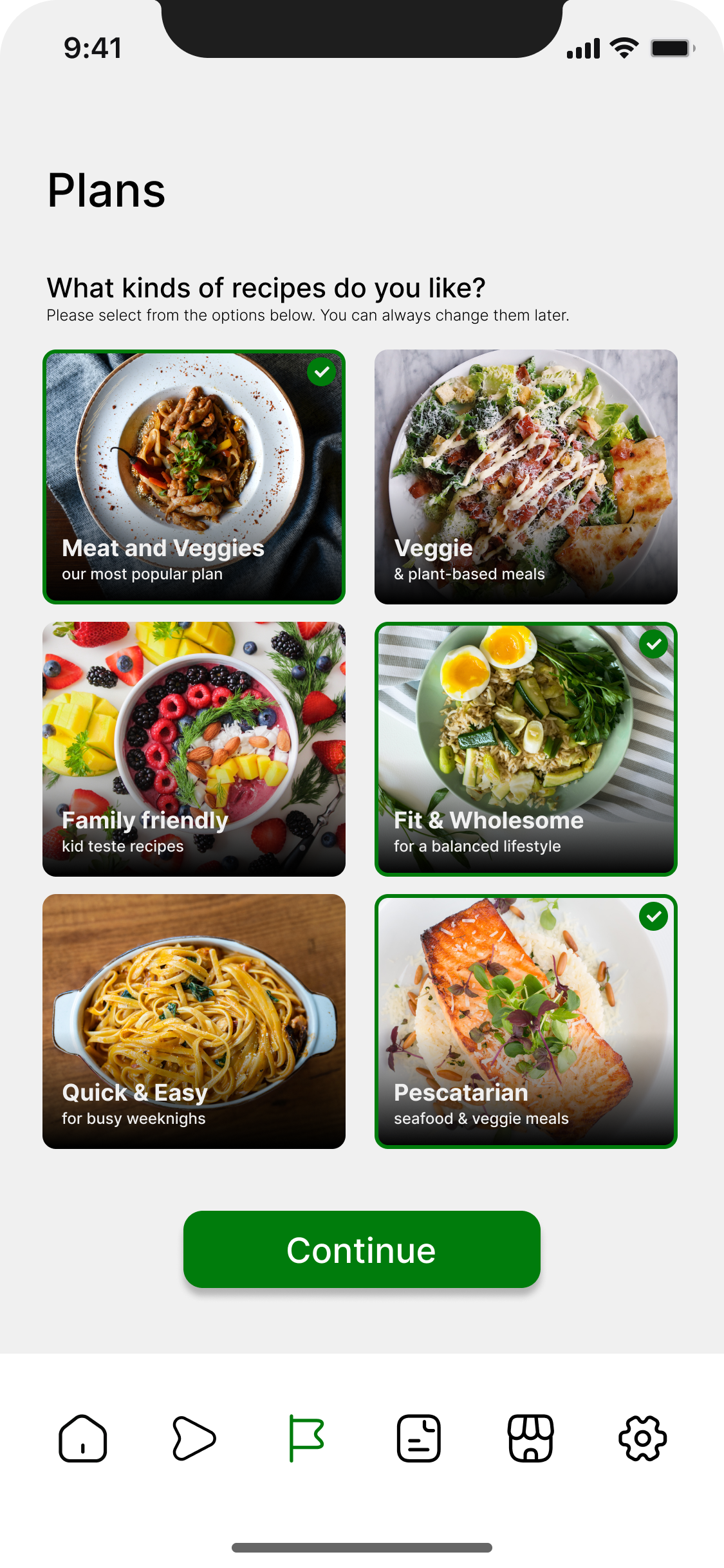 Weekly Subscription Plans